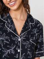 Women's Stretch-Knit Short Sleeve & Pant Bamboo Pajama Set