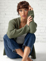 Oversized Classic Cardigan