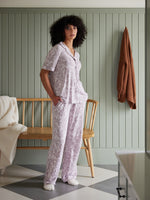Women's Stretch-Knit Long Sleeve Bamboo Pajama Set