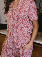 Women's Stretch-Knit Short Sleeve & Pant Bamboo Pajama Set