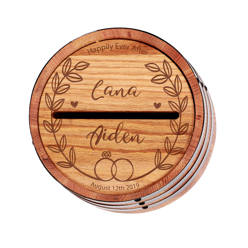 Barrel Event Reception Card Holder - Small