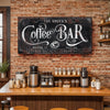 Coffee Bar Sign XI