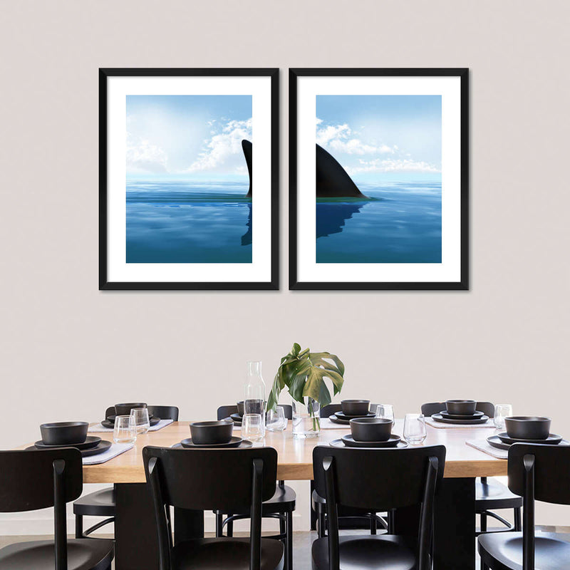 Shark Fin Wall Art