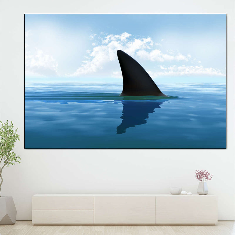 Shark Fin Wall Art