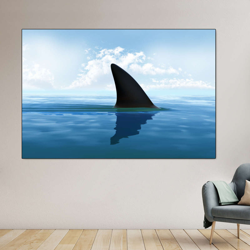 Shark Fin Wall Art