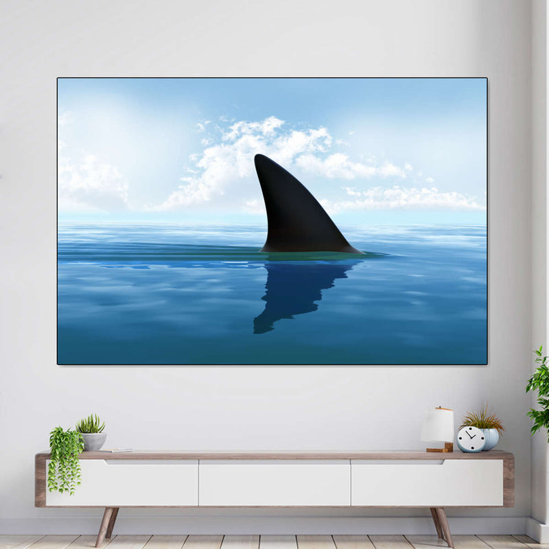 Shark Fin Wall Art