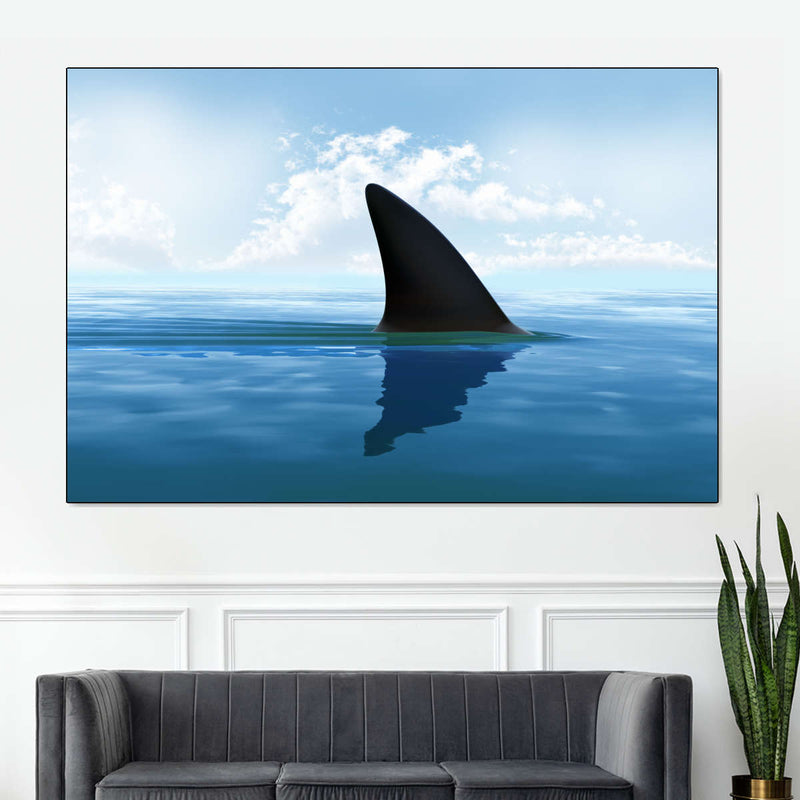 Shark Fin Wall Art
