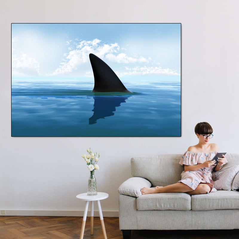 Shark Fin Wall Art