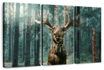 Wild Forest Moose Wall Art