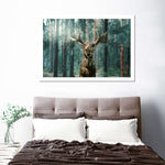 Wild Forest Moose Wall Art