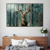 Wild Forest Moose Wall Art