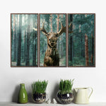 Wild Forest Moose Wall Art