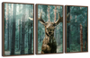 Wild Forest Moose Wall Art