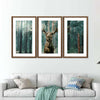 Wild Forest Moose Wall Art
