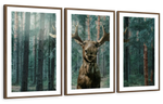 Wild Forest Moose Wall Art