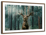 Wild Forest Moose Wall Art