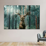 Wild Forest Moose Wall Art