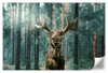 Wild Forest Moose Wall Art