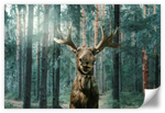 Wild Forest Moose Wall Art