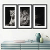 Lion And Lioness Mates Wall Art
