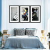 Monkey Wearing Headphones Wall Art
