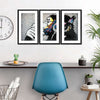 Monkey Wearing Headphones Wall Art