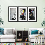 Monkey Wearing Headphones Wall Art