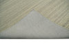Custom Made Hand Tufted Solid Shaded Brown, Beige and Gray Area Rug