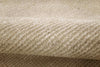 2x3, 5x8 and 8x10 Solid Beige Rug, Low Pile, No Shedding | TRD162
