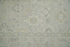 2x3 Hand Knotted Beige, Ivory and Gray Traditional Persian Oushak Wool Rug | N3123