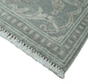 2x3 Hand Knotted Gray, Silver and Brown Traditional Persian Oushak Wool Rug | N5023