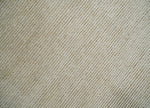 2x3 Hand Knotted Solid Beige Rug, Low Pile, No Shedding | N6023