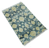 2x3 Hand Knotted Teal Blue and Beige shape Oushak Wool Rug, Entryway Rug | TRDCP122723