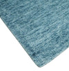 2x3 Hand Woven Solid Blue Rug, No Shedding | N8523