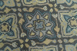 2x3 Handmade Persian Design Blue and Beige made with wool Area Rug | TRDCP15823