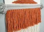 2x3 Wool Hand Woven Terracotta Boho Wall Hanging | WH3