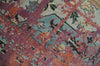 2x4 Hand Knotted Modern Abstract Peach and Ivory Wool Rug| N8424