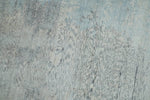 2x4 Modern Abstract Beige, Blue and Charcoal Bamboo Silk Rug| N6724