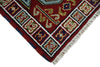 2x6 Runner Hand Knotted traditional Kazak Rust and Blue Armenian Rug | KZA24