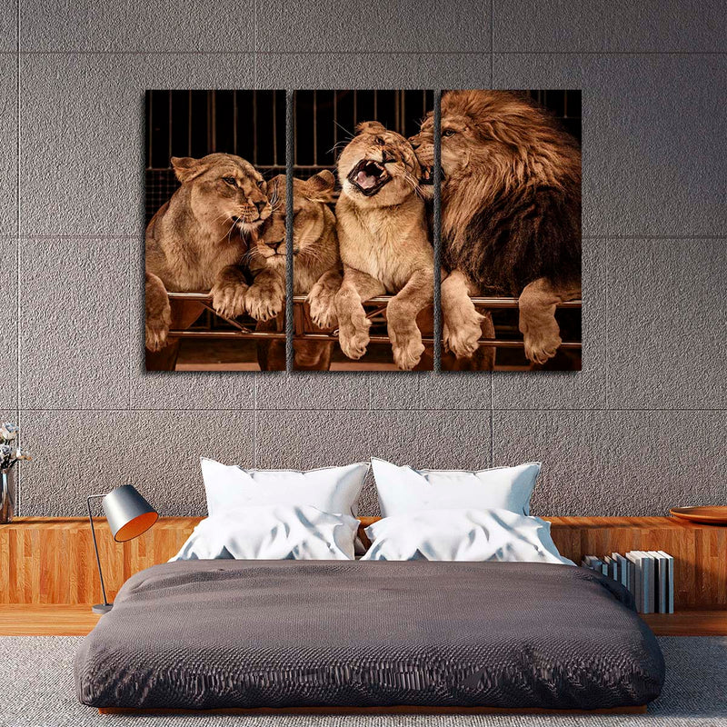 Pride Of Lions Wall Art
