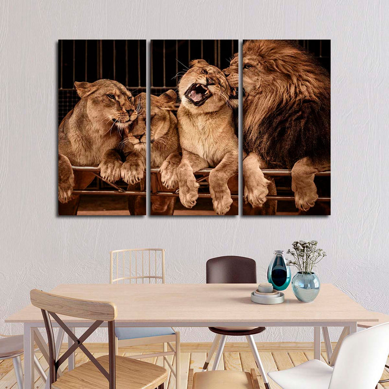 Pride Of Lions Wall Art