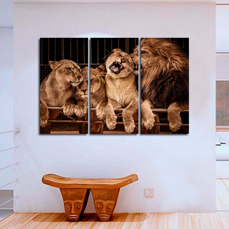 Pride Of Lions Wall Art