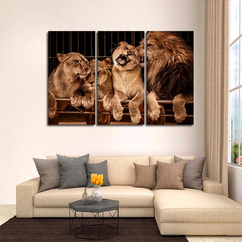 Pride Of Lions Wall Art