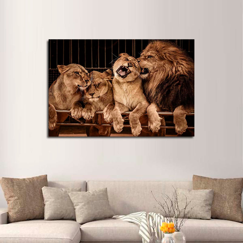 Pride Of Lions Wall Art