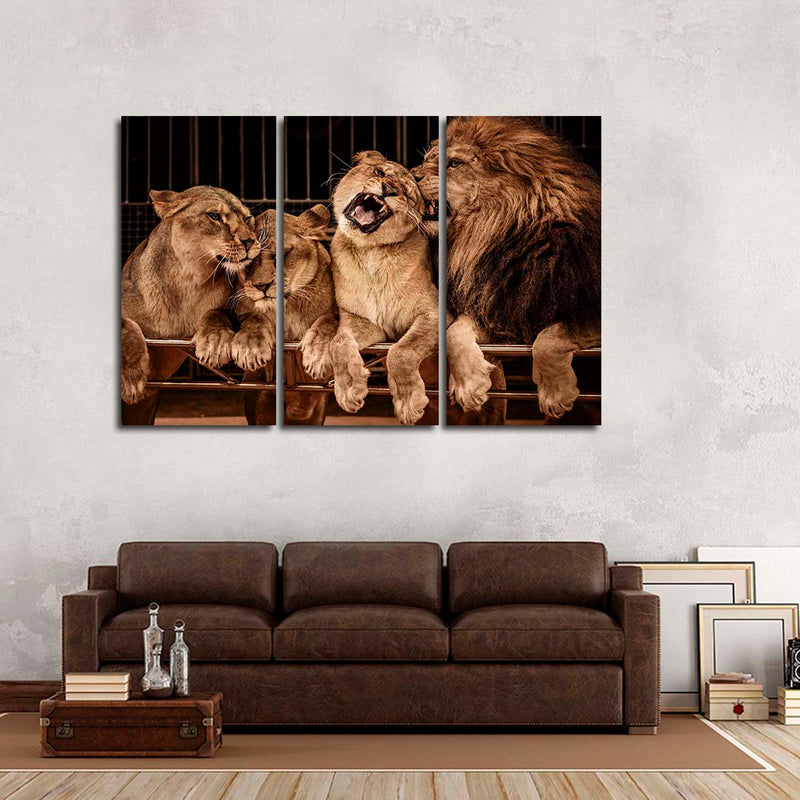 Pride Of Lions Wall Art