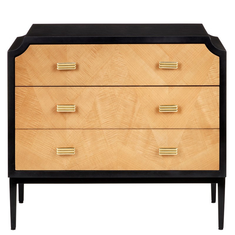 Currey and Company Kallista Taupe Chest 3000-0269