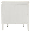 Currey and Company Briallen White Nightstand 3000-0279