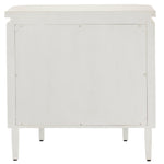 Currey and Company Briallen White Nightstand 3000-0279