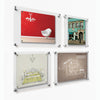 Set of 4 Mixed Single Panel Wall Frames Pinwheel (3002)