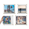Set of 4 Mixed Single Panel Wall Frames Pinwheel (3002)